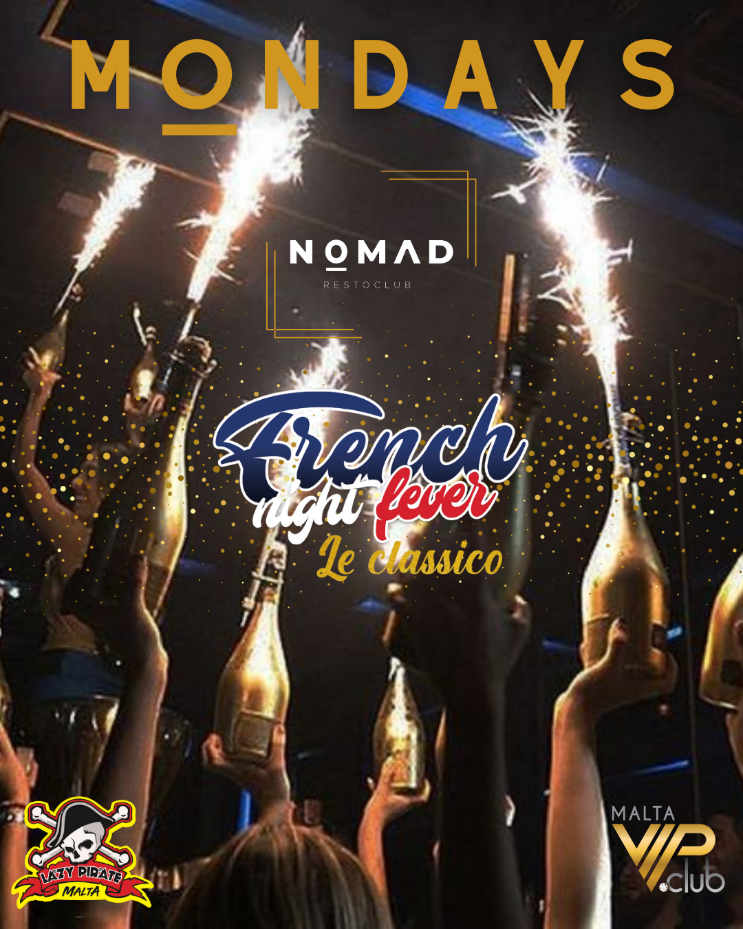 French night fever flyer, Nomad